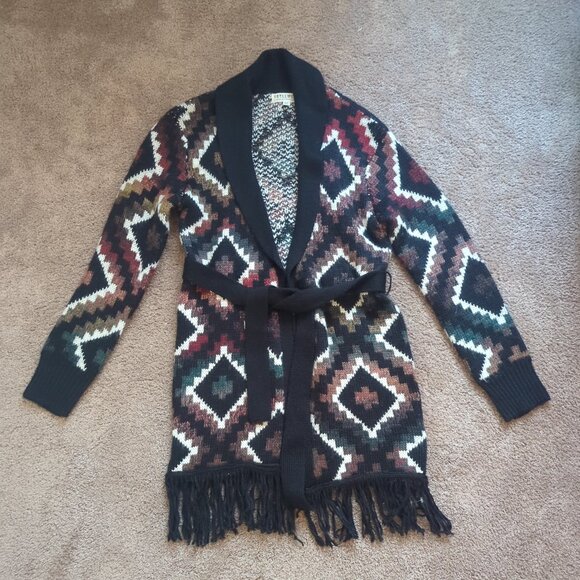 Idyllwind Fueled by Miranda Lambert Timothy Southwestern print cardigan Size Sm - Picture 4 of 12
